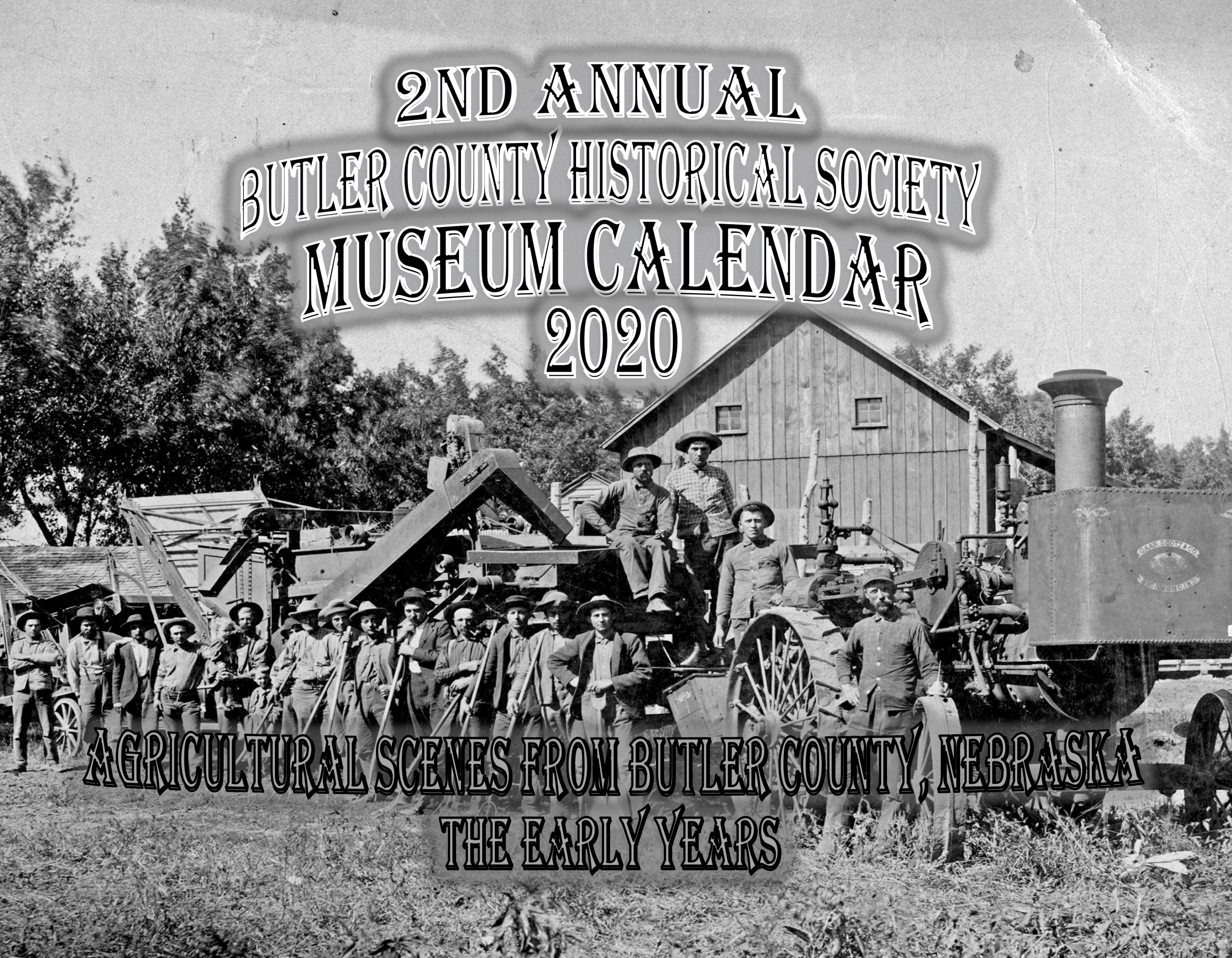 Butler County Historical Society Calendar Butler County Nebraska